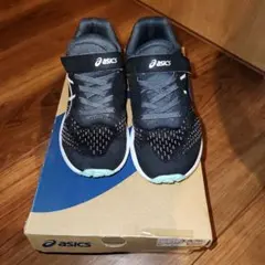 asics LAZERBEAM キッズスニーカー ブラック ピンク