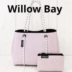 Willow Bay ネオプレン ミニトートバッグ ライラック ピンク ポーチ付のサムネイル