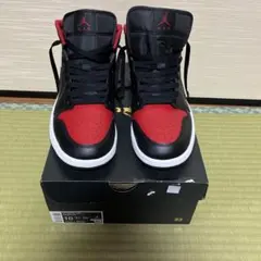 Air Jordan 1 Mid Bred エア ジョーダン 1 ミッドブレッド