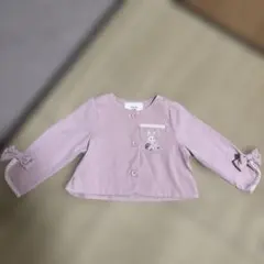 TOERTAUL カーディガン うさぎ刺繍 リボン　アウターのサムネイル