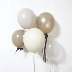 風船　誕生日　ハーフバースデー　ナチュラル　装飾　背景布　くすみカラー　韓国　白