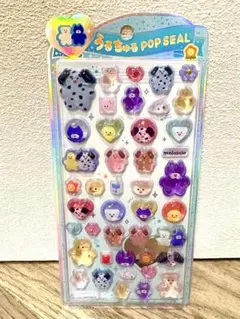 【正規品】mojojojo モジョジョ　うるちゅる　ポップシール