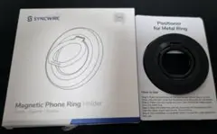 SYNCWIRE 両面マグネット MagSafe リング スマホリング