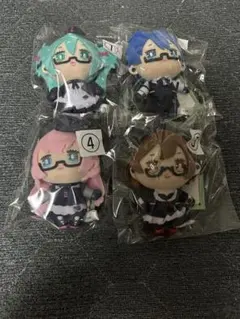 グッスマくじ　初音ミク　ぬいぐるみマスコット賞　4種セット