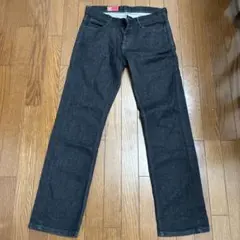 ZARA メンズ　ストレートデニム EUR 44 ダークデニムのサムネイル