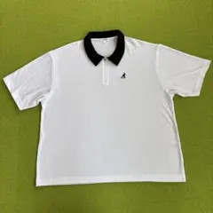 KANGOL Rocky Monroe ハーフジップ ポロシャツ Lのサムネイル