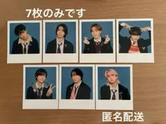 SnowMan カレンダー2026 特典　インスタント写真風カード　7枚セット