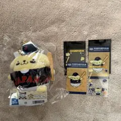 タイトーくじ ポムポムプリン C賞 カラビナ付きマスコット 侍ジャパン サンリオ