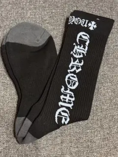 クロムハーツ ストライプソックス 緑 オレンジ 1足 M 新品未使用