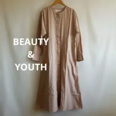 BEAUTY&YOUTH UNITED ARROWS ノーカラーワンピース