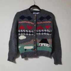 CAMBRIDGE SPIRIT　ケンブリッジ・スピリット　レトロニット　グレー