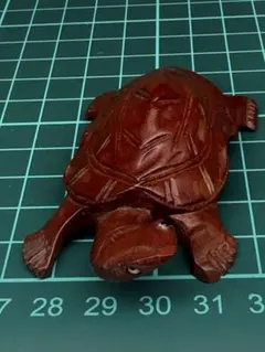 ワニガメ 真鍮製 置物 オブジェ　白銅 ワニガメ 真鍮製 置物 オブジェ 白銅 - メルカリ