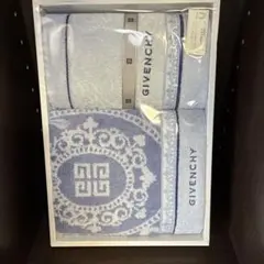 GIVENCHY タオルセット ブルー 2枚