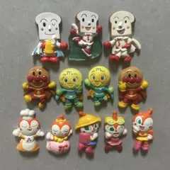 アンパンマン 食パンマン メロンパンナ ドキンちゃん マグネット 磁石 当時物