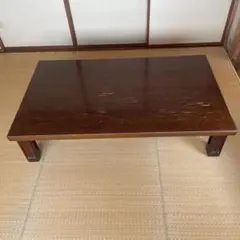 一枚板 座卓 天然木 昭和レトロ レア 特選 - メルカリ