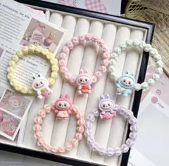 ラブブ　ヘアゴム 2種類　10個セット