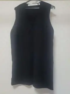 【未使用】UNIQLO and LEMAIRE ネイビー ニットベスト M