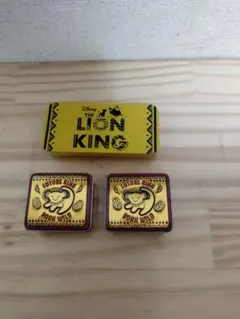 Disney ライオンキング 缶バッジセット　廃盤