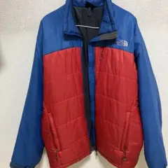 THE NORTH FACE ダウンジャケット Lサイズ 青赤