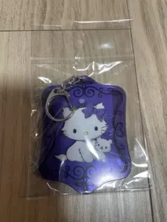 チャーミーキティ アクリルキーホルダー パープル