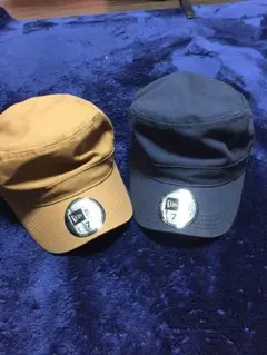 ニューエラ NEWERAワークキャップ 茶 紺