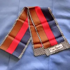 Pierre Cardin シルクマフラー ストライプゥ゙ィンテージ