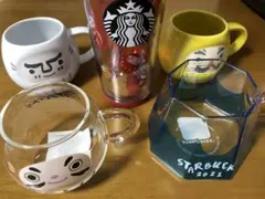 新品未使用 スターバックス だるまマグカップとタンブラー5点セット