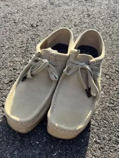 Clarks ワラビー ベージュ【26cm】