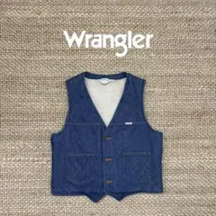 【Wrangler】ラングラー　デニム　ベスト　80年代 MADE IN USA