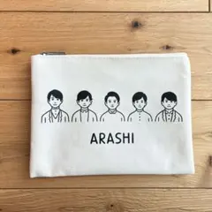 嵐を旅する展覧会　ポーチ　Noritake