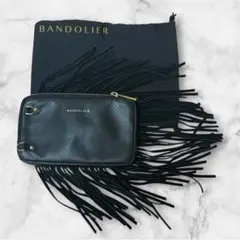 新品未使用 BANDOLIER ポーチ ブラック - メルカリ