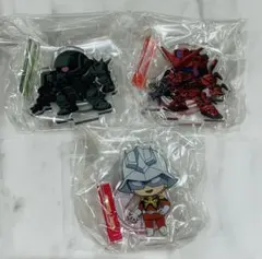 ガンダム ジークアクス アクリルスタンド シャア・アズナブル　赤いガンダム　ザク