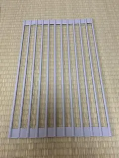 Latuna 折りたたみ式 水切りラック グレーのサムネイル