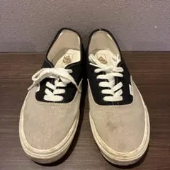VANSオーセンティック　グレーブラックコンビカラー27.0cm