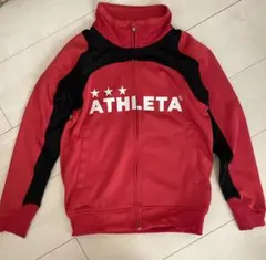 ATHLETA ジップアップジャケット 赤黒　上のみ