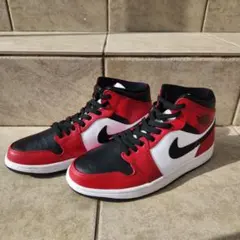 エアジョーダン1 ミッド シカゴブラックトゥ　26.5cm