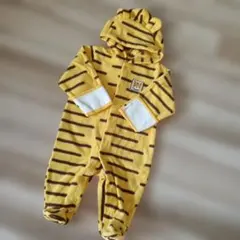 トラのフード付き着ぐるみ 60-70cm