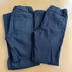 GU他 黒のスボン サイズ140 2本