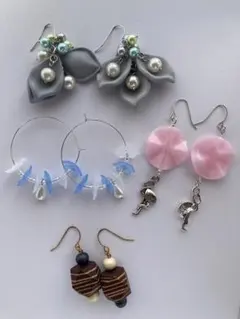 【まとめ売りNo.7】ハンドメイドピアス