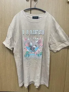 GOOD ROCK SPEED プリントTシャツ ベージュのサムネイル