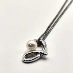 21926✨TASAKI 田崎真珠 パール ネックレス シルバー925 4.1g