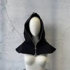 kashiko Hooded Bolero Cardigan ブラック - メルカリ