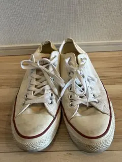 CONVERSE ホワイト ローカット スニーカー