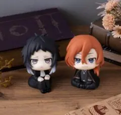 文豪ストレイドッグス　るかっぷ　中原中也　芥川龍之介フィギュアアニメイト特典付き