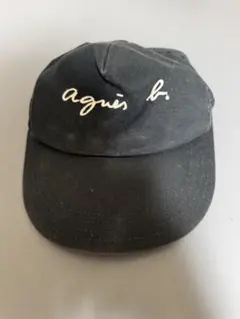 アニエスベー　Aguneb 黒　ブラック　キャップ　帽子