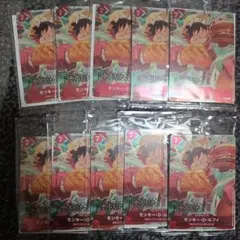 モンキー・D・ルフィ：モスバーガー P-080 新品・未開封　10枚セット