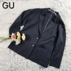 【GU】ジーユー 150サイズ 黒ジャケット スーツ ブレザー 極美品