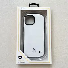 【新品未開封】iFace First Class ホワイト iPhone15
