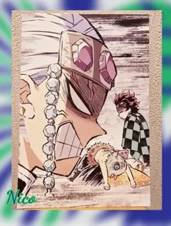 鬼滅の刃 天元 かまぼこ / 全集中展 無限列車編・遊郭編 幕間画ポストカード