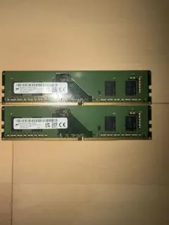 キングストン DDR4 2666 8GBメモリx2枚(16GB) デスクトップ - メルカリ